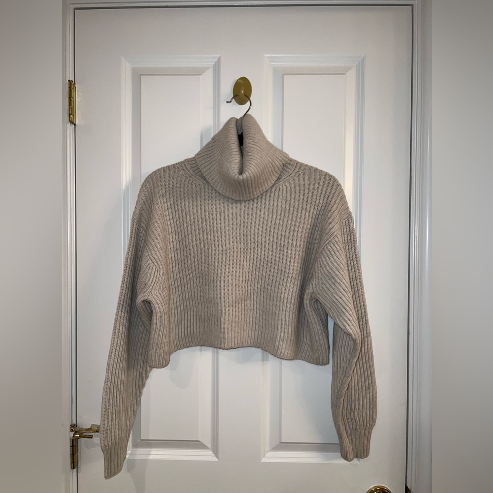 Aritzia guell sweater, heather bone, US S - Picture 4 of 4